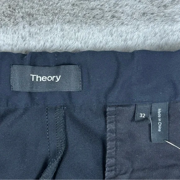 Theory Mens Terrance Zh Neoteric Joggers Pants 32x29 Ankle Zip Commuter Trousers